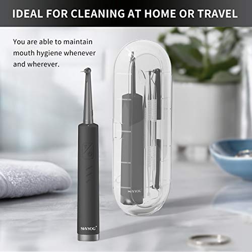 Electric Dental Calculus Remover with LED, High-Frequency Vibrati...
