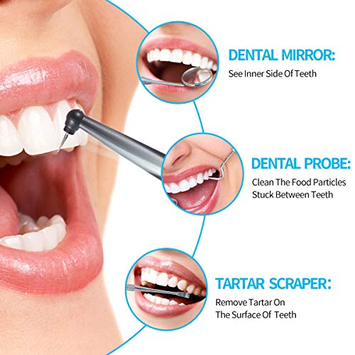 Electric Dental Calculus Remover with LED, High-Frequency Vibrati...