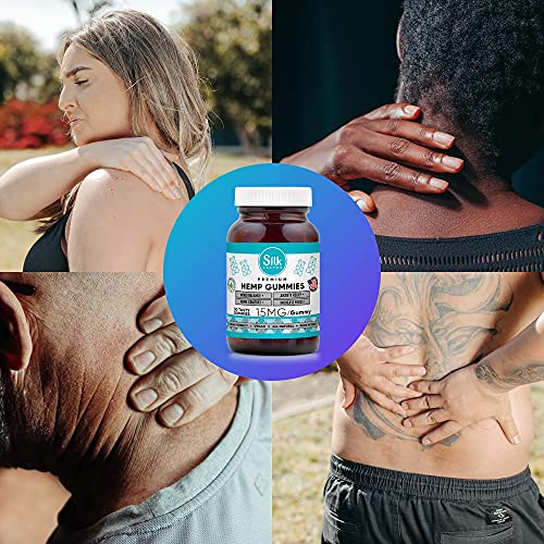 Hemp Gummies for Stress and Anxiety Relief - High Potency, 100% N...