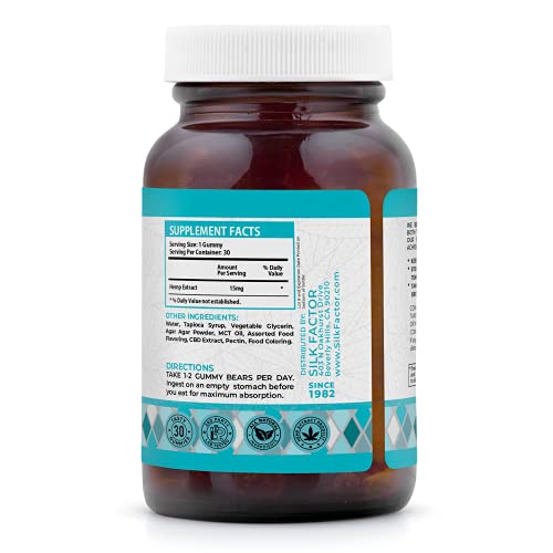 Hemp Gummies for Stress and Anxiety Relief - High Potency, 100% N...