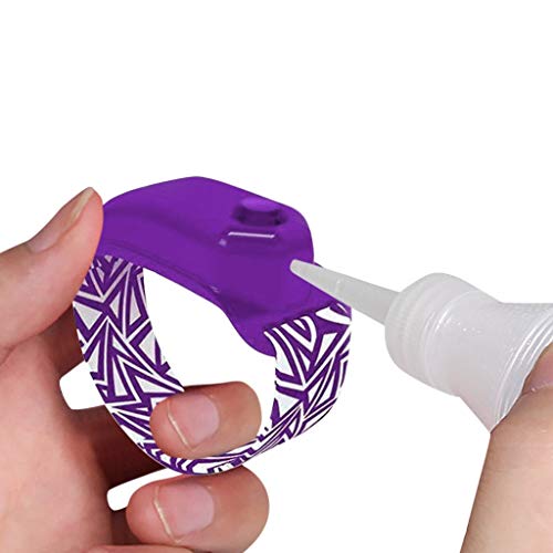 1/5PC Hand Sanitizer Bracelet Dispenser Travel Adult Kid Handwash...