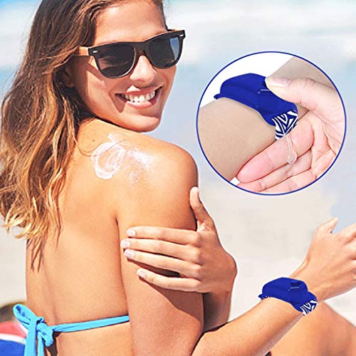 1/5PC Hand Sanitizer Bracelet Dispenser Travel Adult Kid Handwash...