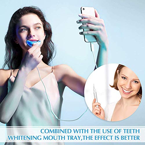 SIMBR Upgrade Teeth Whitening Kit, 16X LED Professional Light wit...