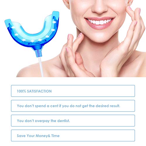 SIMBR Upgrade Teeth Whitening Kit, 16X LED Professional Light wit...