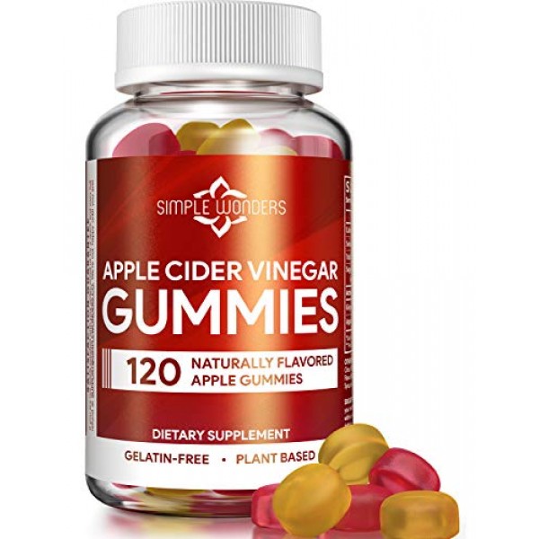 Apple Cider Vinegar Gummies 120 ct - Gummy Alternative to ACV P...