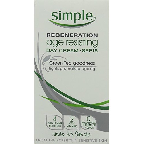 Simple Regeneration Age Resisting Day Cream SPF15 50ml