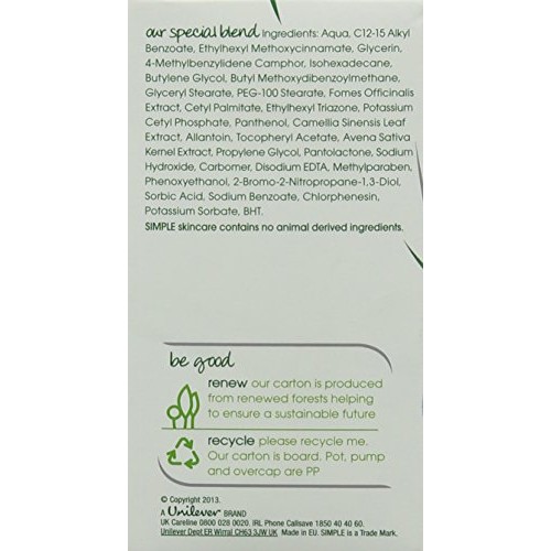 Simple Regeneration Age Resisting Day Cream SPF15 50ml