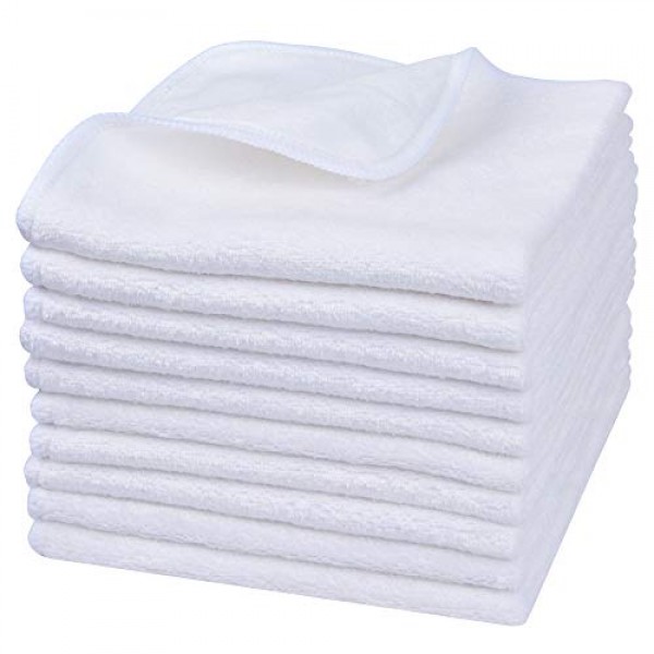 Sinland Microfiber Facial Cloths Fast Drying Washcloth 12inch x 1...
