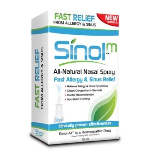 Sinol-M Allergy & Sinus Relief Spray 15 ml