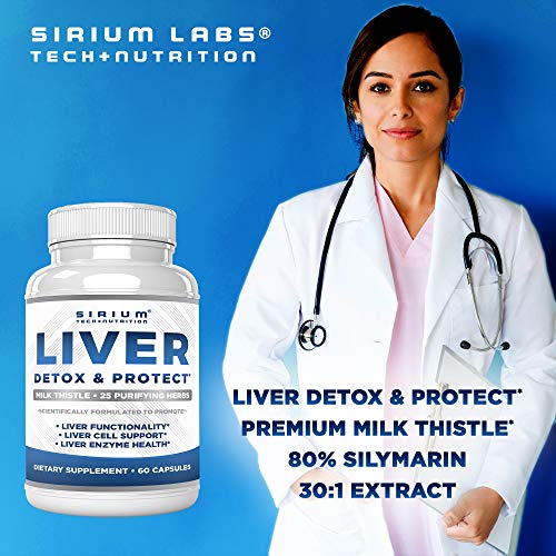 Liver Detox Cleanse Supplement - Liver Support for Optimal Liver ...