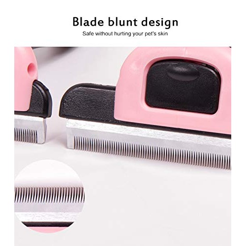 SIWEI Dog Cat Shedding Trimming Hair Removal Comb,Effectively Rem...
