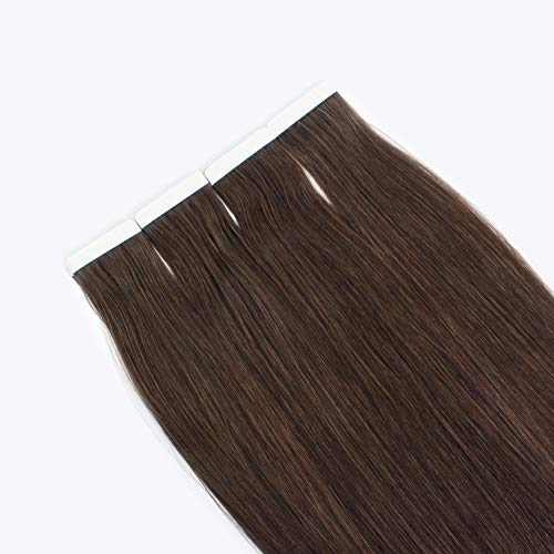 Sixstarhair 50g 20 Pieces Seamless Remy Tape In Extensions Human ...