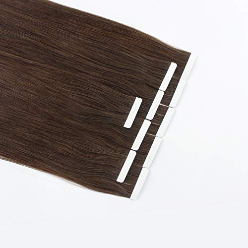 Sixstarhair 50g 20 Pieces Seamless Remy Tape In Extensions Human ...