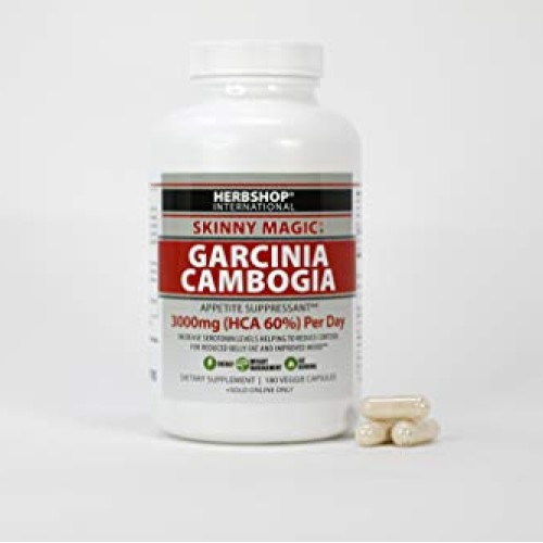 skinny magic Garcinia Cambogia RX-3000, Appetite Suppressant, 180...