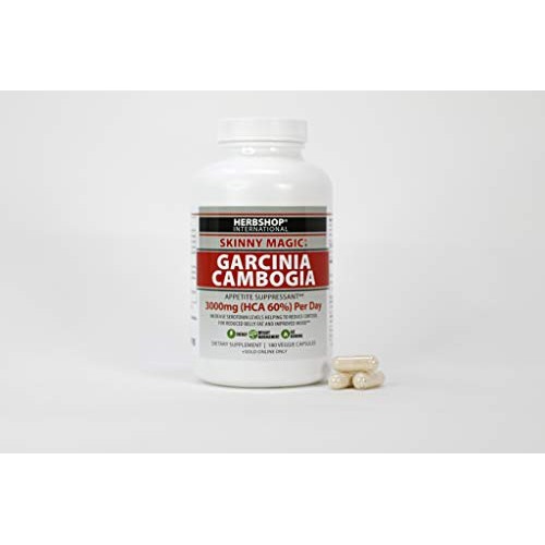 skinny magic Garcinia Cambogia RX-3000, Appetite Suppressant, 180...