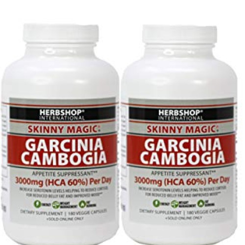 skinny magic Garcinia Cambogia RX-3000, Appetite Suppressant, 180...