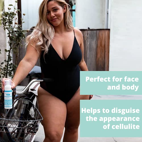 Skinny Tan Tanning Mousse | Natural-Looking, Streak-Free, Long-La...