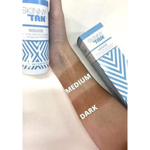 Skinny Tan Tanning Mousse | Natural-Looking, Streak-Free, Long-La...