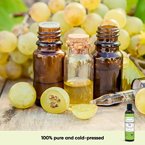 Grapeseed Oil by Sky Organics 8oz 100% Pure, Natural & Cold-Pre...