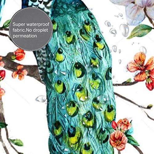 SLHFPX Cherry Blossom Peacock Lover Barber Cape Hair Cutting Cape...