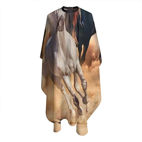 SLHFPX Professional Salon Cape Running Horse 2 Hair Stylist Bar...