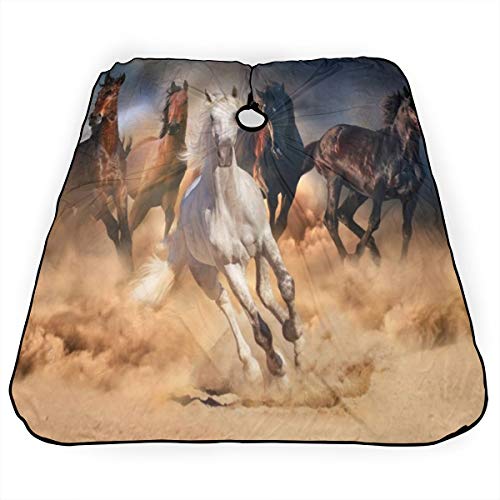 SLHFPX Professional Salon Cape Running Horse 2 Hair Stylist Bar...