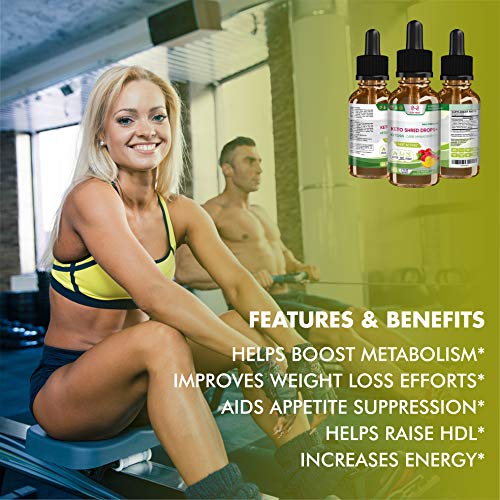Vegan Liquid Keto Drops - No Pills Keto Diet - Carb & Weight Loss...