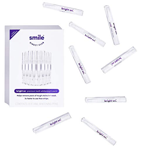 bright on Teeth Whitening - 8 Premium Hydrogen Peroxide Whitening...