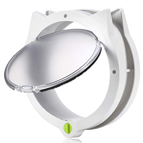 Cat Door for Pets, 4 Way Locking Cat Flap for Interior Doors & Ex...