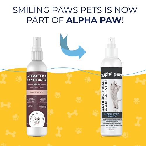 Smiling Paws Pets Advanced Chlorhexidine & Ketoconazole Antisepti...