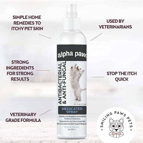 Smiling Paws Pets Advanced Chlorhexidine & Ketoconazole Antisepti...