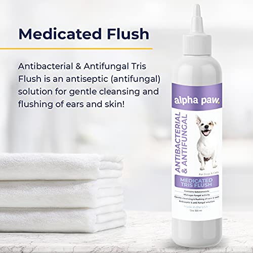 Smiling Paws Pets Medicated Ear Cleaner for Dogs & Cats - Gentle ...