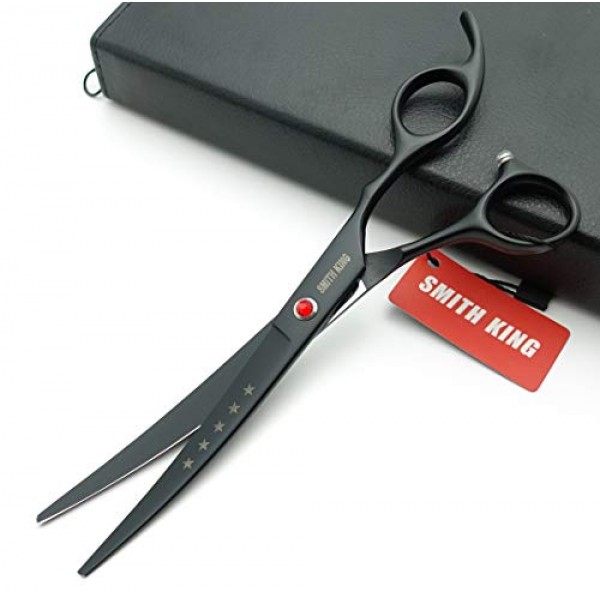 7.0in Professional Pet Grooming Scissors set,Straight & Thinning ...