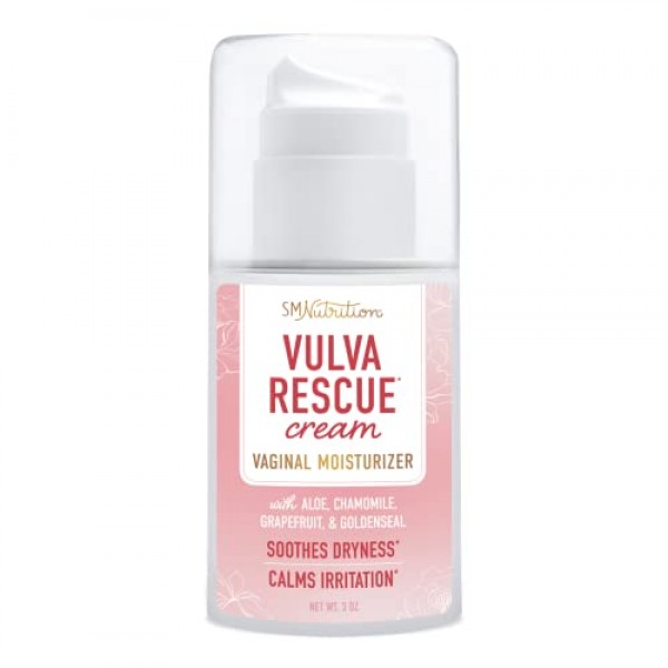Vulva Rescue Moisturizer Cream | 2oz. PUMP | Soothes Vaginal Itch...