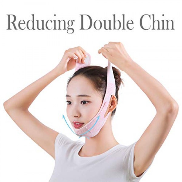 Face Lifting Belt, Double Chin Reducer, Facial Intense Lifting Sl...