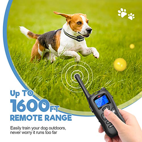 Shock Collars for Dogs with Remote,Rechargeable Dog Training Coll...