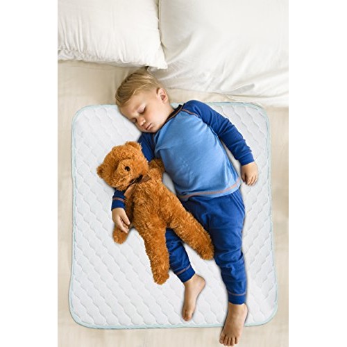 Snoozy Stay Dry Toddler Waterproof Bed and Mattress Pads - 34 x 3...
