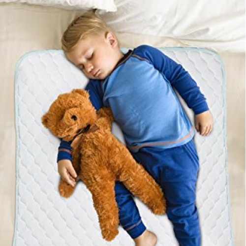 Snoozy Stay Dry Toddler Waterproof Bed and Mattress Pads - 34 x 3...