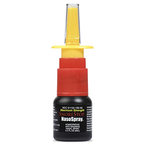 Snore Stop NasoSpray 60 Nasal Sprays Natural Anti-Snoring Solutio...