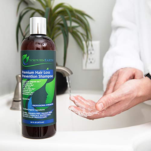 SojournEarth Premium Hair Loss Prevention Shampoo, Biotin Infused...