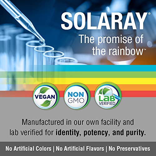 SOLARAY D-Mannose with CranActin Cranberry Supplement 400mg, Urin...