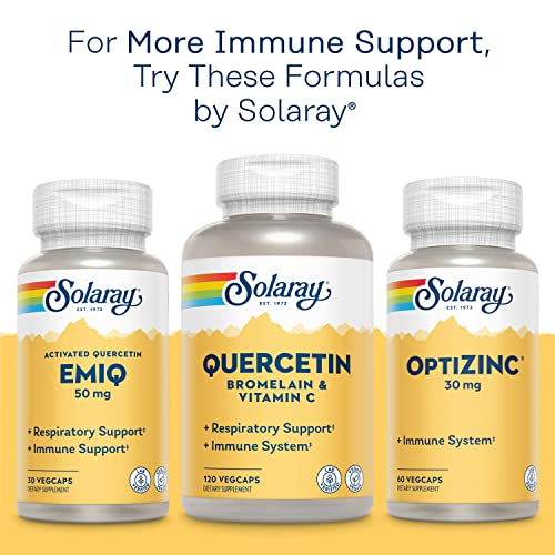 SOLARAY Mega Quercetin, Healthy Sinus & Immune Support & AMPK Act...