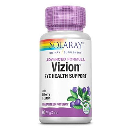 Solaray Vizion, Veg Cap Btl-Plastic 42mg | 90ct