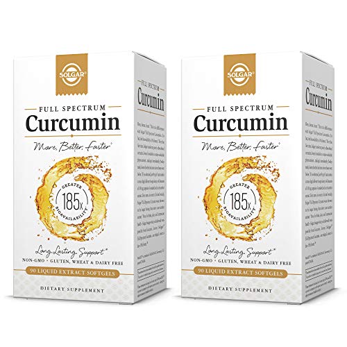 Solgar - 2 Pack - Full Spectrum Curcumin 185x Better Bio-Availabi...