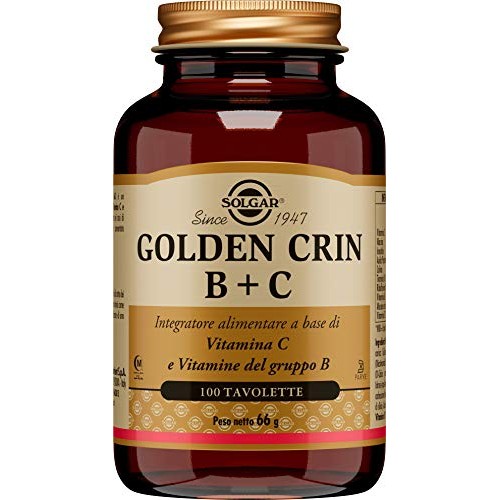 Solgar B-Complex with Vitamin C Stress Formula, 100 Tablets - Ene...