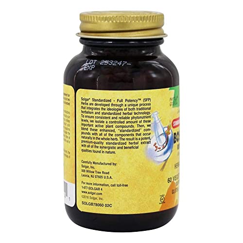 Solgar Boswellia Resin Extract, 60 Vegetable Capsules - Supports ...