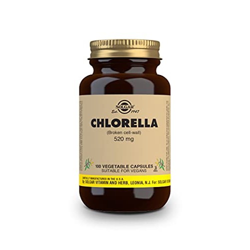Solgar Chlorella, 100 Vegetable Capsules