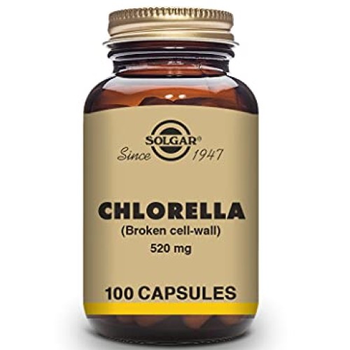 Solgar Chlorella, 100 Vegetable Capsules
