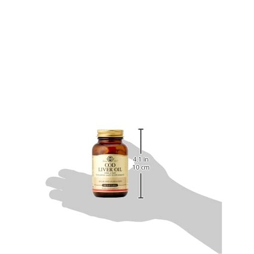 Solgar Cod Liver Oil, 100 Softgels - Supports Healthy Immune Syst...