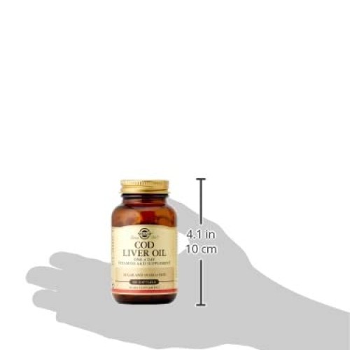 Solgar Cod Liver Oil, 100 Softgels - Supports Healthy Immune Syst...